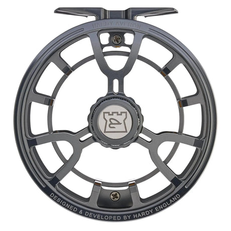 Hardy Averon Fly Reel - Titanium The Harbour Chandler