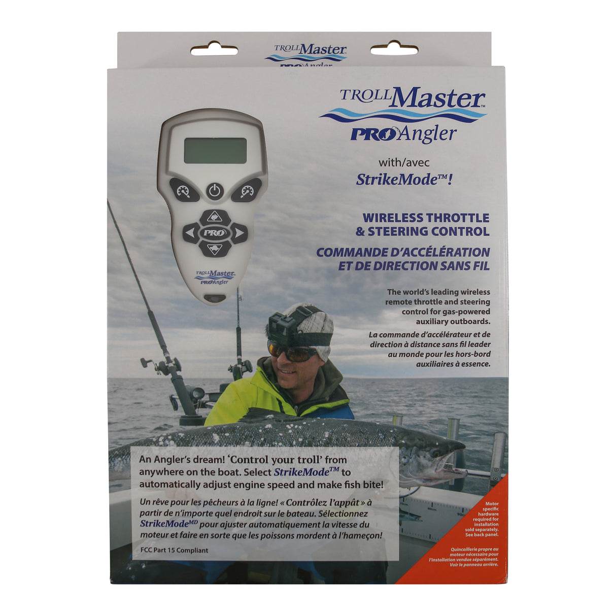 TrollMaster Angler Wireless Remote Throttle & Steering Control