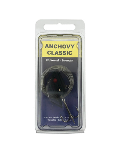 Oki Anchovy Classic Teaser Head Rigged - Clear Cop Car