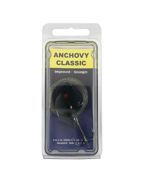 Oki Anchovy Classic Teaser Head Rigged - Clear Cop Car