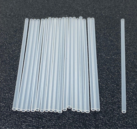 Aqua Flies Poly Tubes 20 Pack - Clear