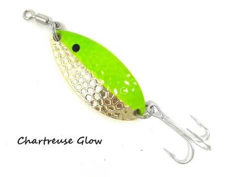 Prime Lures Glory Spoon - Chartreuse Glow