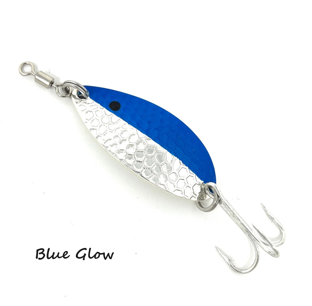 Prime Lures Glory Spoon - Blue Glow/Silver