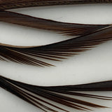 Hareline Stripped Goose Biots - Prince Nymph Brown #395 Hareline Dubbin