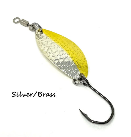Prime Lures Glory Spoon 2/5 oz - Silver/Brass