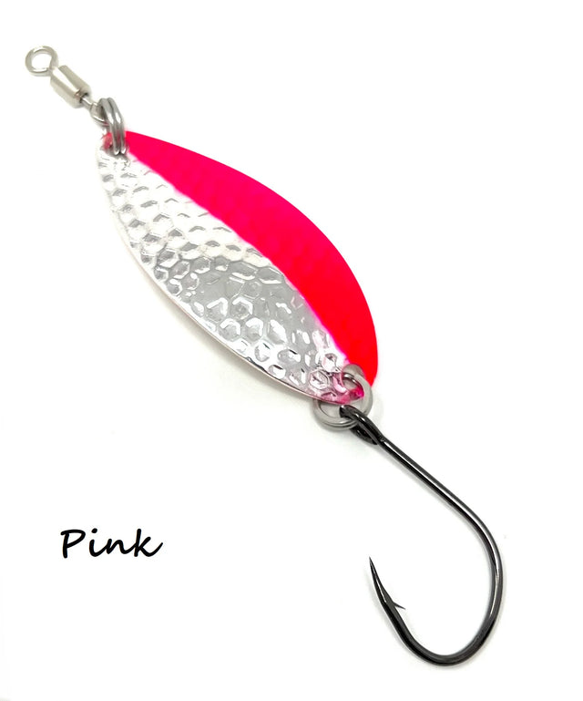 Prime Lures Glory Spoon - Pink Silver - 2/5oz
