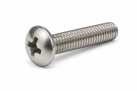 Stainless Steel Oval Head Machine Screws Multiple Sizes & Lengths