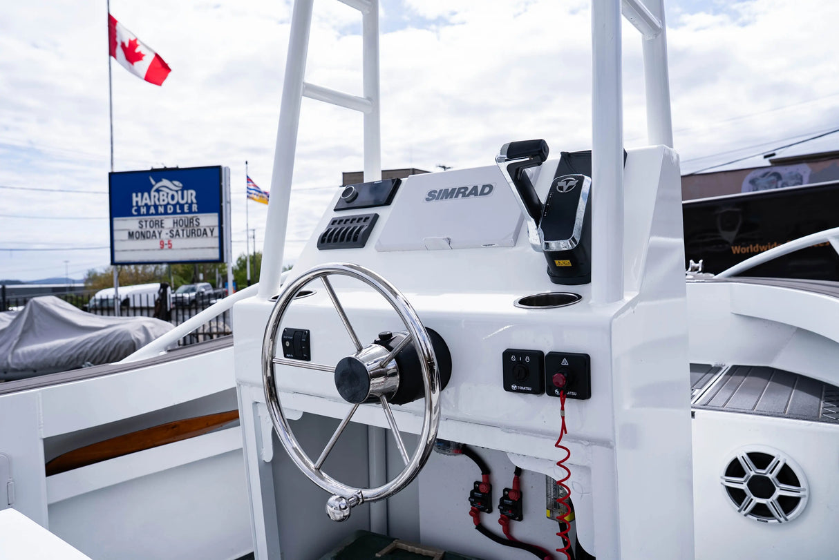 Custom DMAC X Harbour Chandler Aluminum Boat The Harbour Chandler