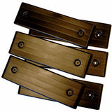 Ironwood Pacific E-Z Slide Trailer Bunk Pad Kits - Kit #2 - Black