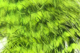 Hareline Jailhouse Marabou - Fl Chartreuse Barred Black #127 Hareline Dubbin