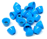 Aqua Flies Coneheads - Kingfisher Blue, 3/16" (4.8mm)