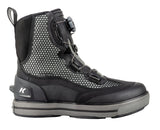 Korkers Chrome Lite Wading Boots with Fixed Kling-On Rock Soles - 9
