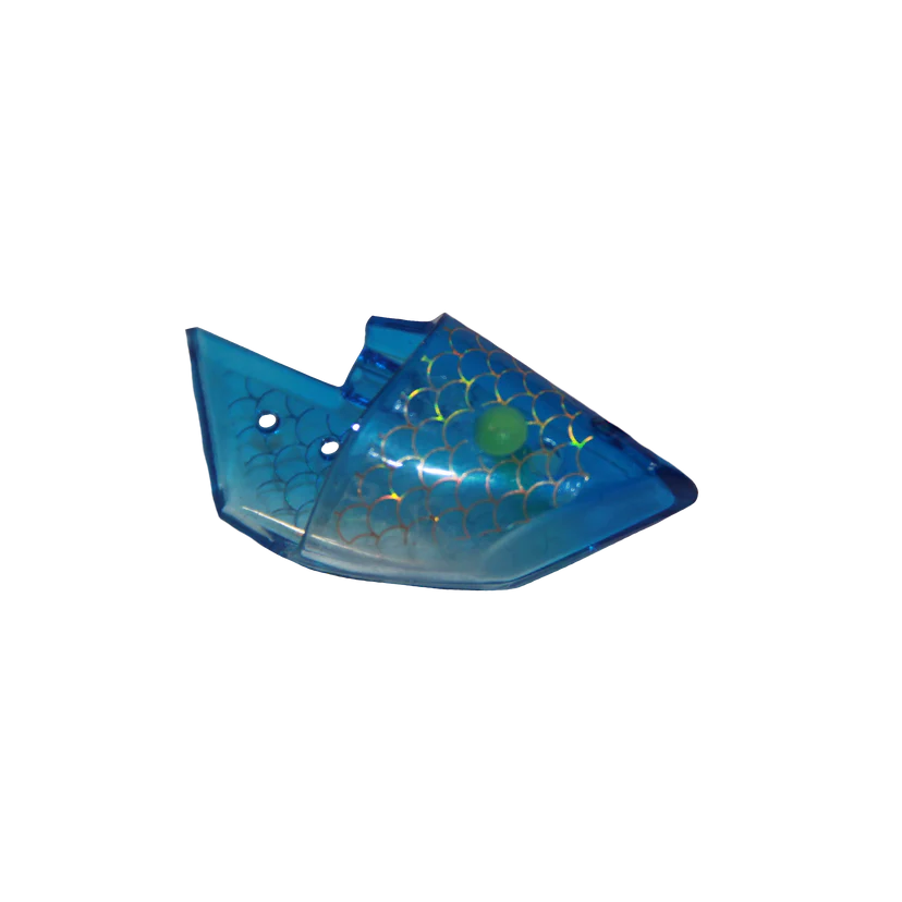 Lighthouse Lures Anchovy Bait Holder - Clear Blue Scales