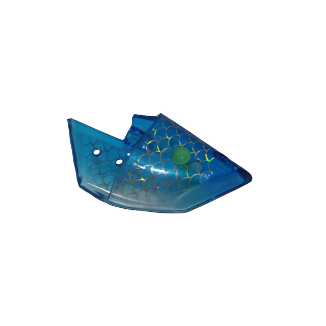 Lighthouse Lures Anchovy Bait Holder - Clear Blue Scales - Unrigged Bulk (1165T)