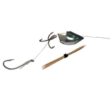 Lighthouse Lures Teaser Head - Black Chrome Green