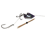 Lighthouse Lures Anchovy Bait Holder - Chrome Purple Black