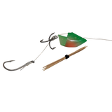 Lighthouse Lures Anchovy Bait Holder - Glow Orange Stripe Green Back