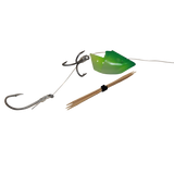 Lighthouse Lures Anchovy Bait Holder - Glow Green Spatterback