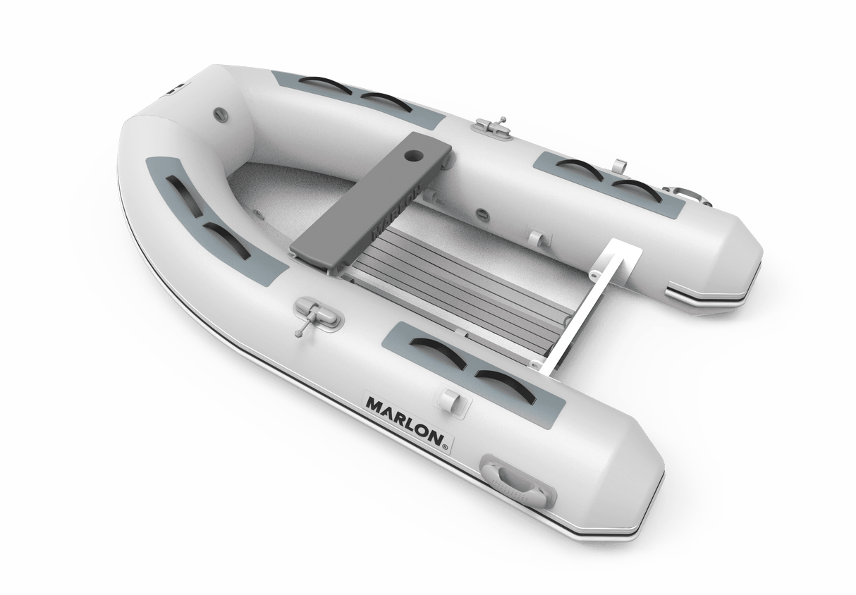 MARLON FEATHERLITE 250 & 270 INFLATABLE BOATS – WHITE/GREY