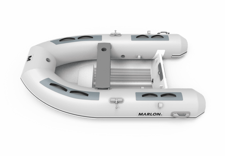 MARLON FEATHERLITE 250 & 270 INFLATABLE BOATS – WHITE/GREY