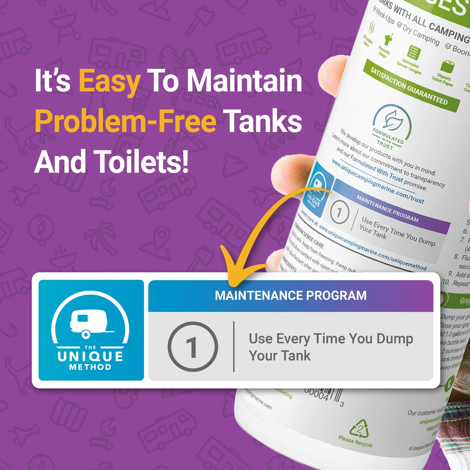 4. RV Digest-It+ Extra Strength Holding Tank Treatment