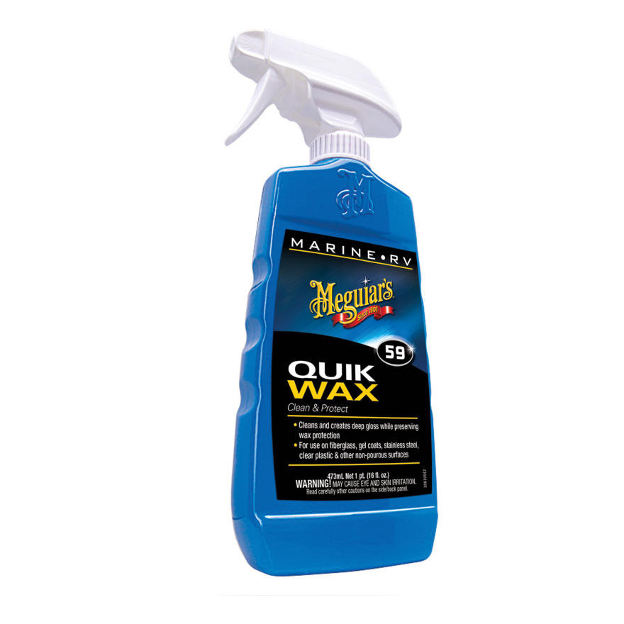 Meguiar's Marine M5916/ RV Quik Wax® Clean & Protect, 16 Oz, Spray