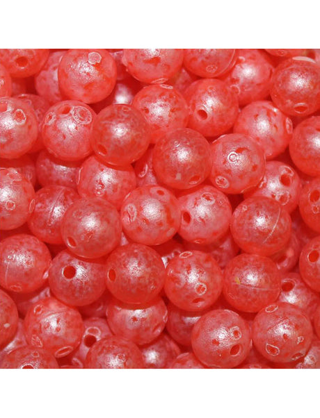TroutBeads Mottled Beads - Mandarin Roe - 12mm (10pk)