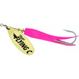 Mepps Flying C Spinner - Gold Blade & Hot Pink Sleeve - 3-1/4" - 5/8oz