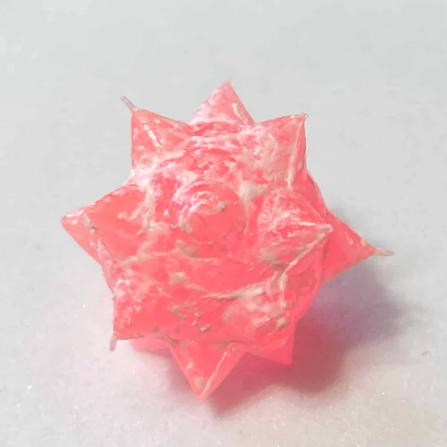 BnR Tackle BBMPL BurrBeads, 15mm Mottled Pink