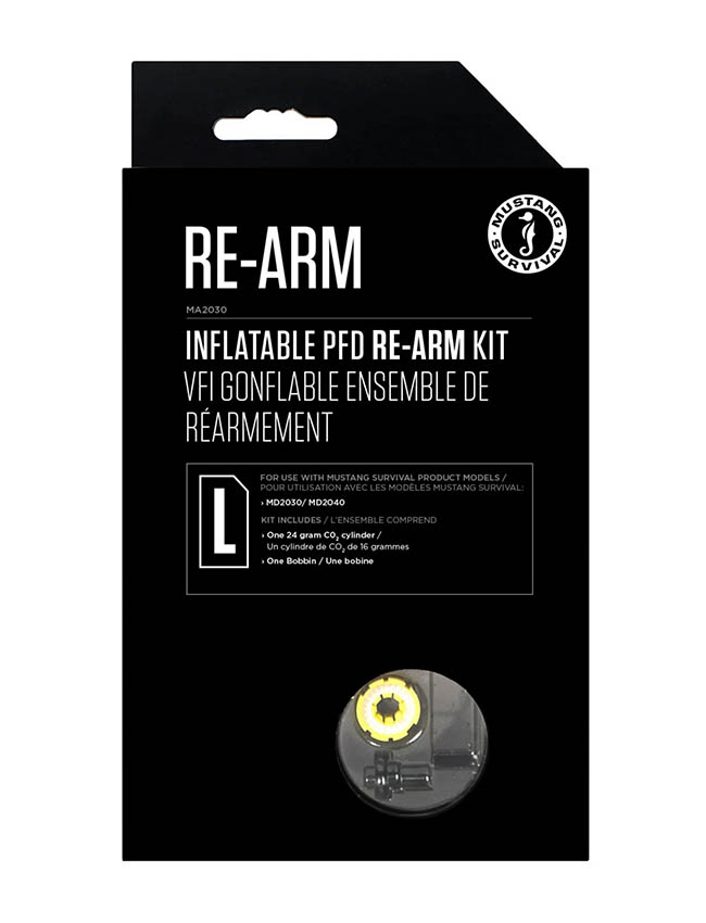 Mustang Re-Arm Kit "L" - 24g Auto/Manual Threaded MA2030