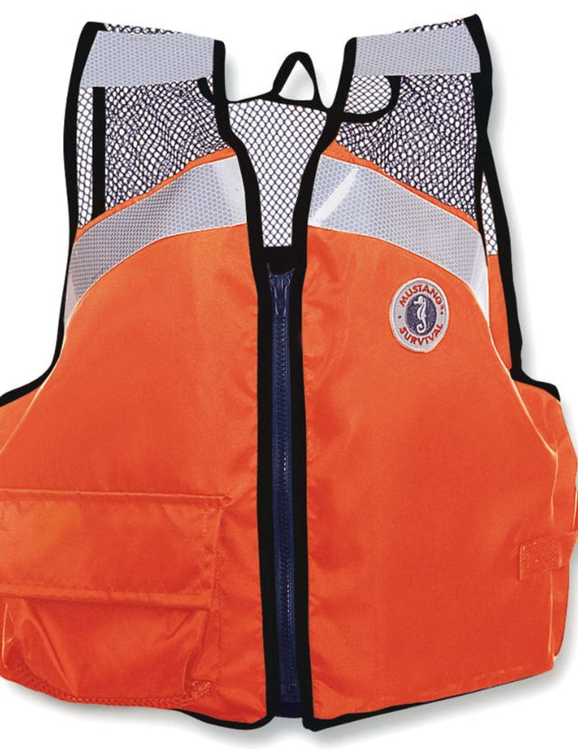 Mustang Industrial Mesh Vest MV1255TI-S/M - SM/MED
