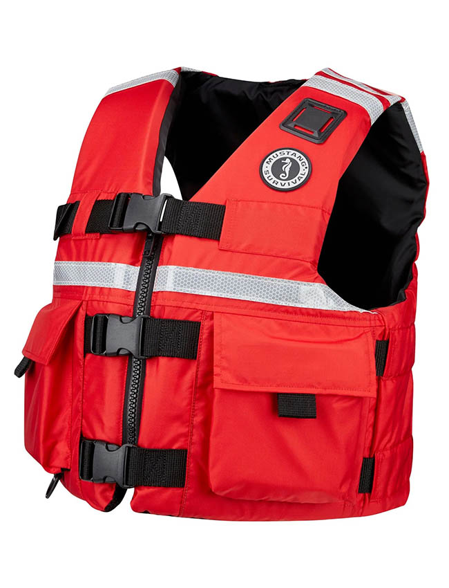 Mustang SAR Life Vest with SOLAS Reflective Tape MV5606-4-S - Small