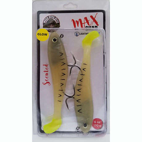 Lighthouse Max Shad 6oz Swimtail - Glocaine
