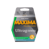 Maxima Ultragreen Mini Pack Monofilament Line - Moss Green