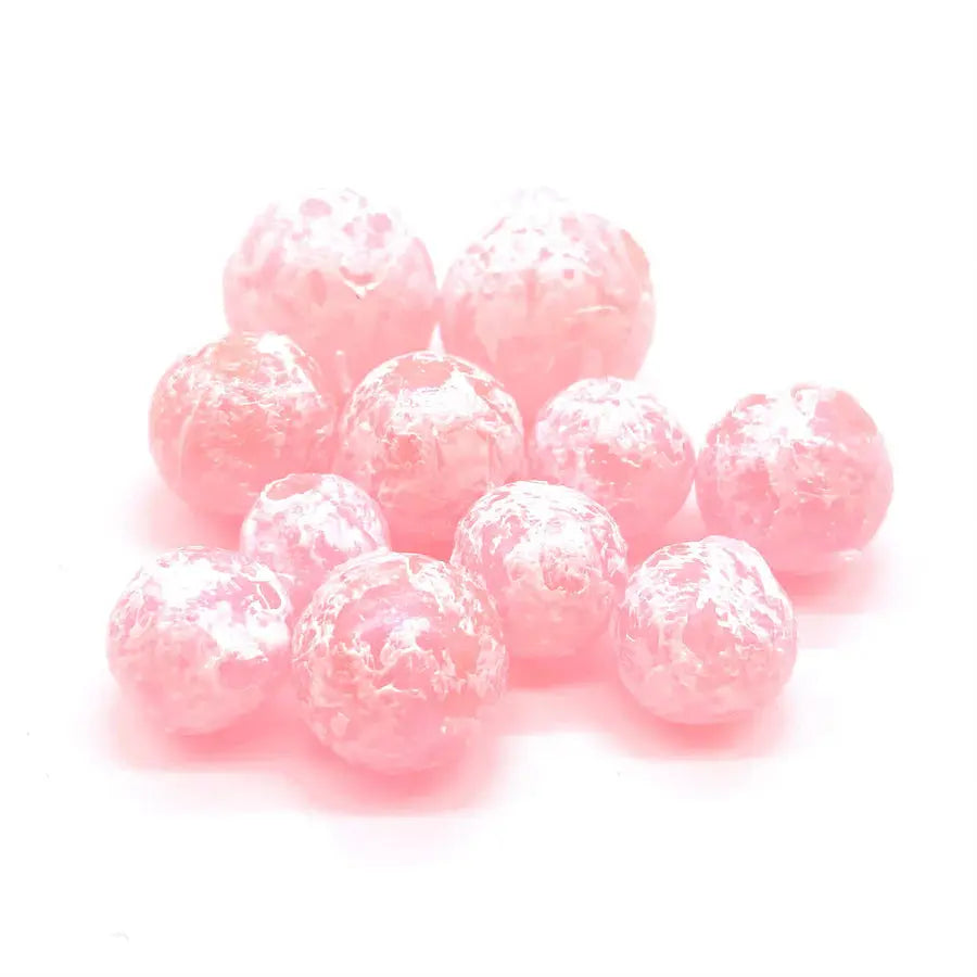 BNR Tackle Soft Beads - Mottled Pink BNR Tackle