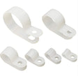 Vertex Nylon Cable Clamp White - 3/4"