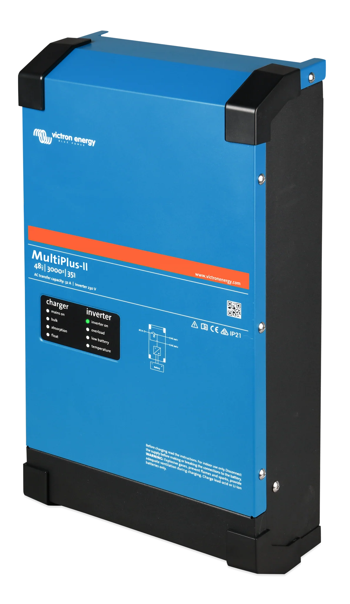 Victron Energy Inverter/Charger MULTIPLUS-II 48/3000/35-50 120V PMP482305102