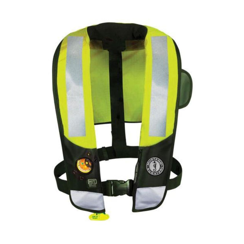 Mustang Inflatable H.I.T High Visibility Inflatable PFD - Auto Hydrostatic