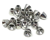 Aqua Flies Coneheads - Nickel
