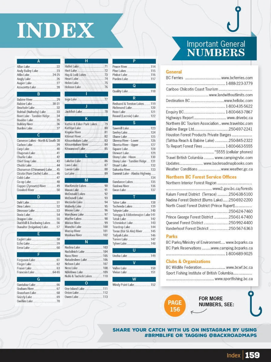 Northern BC Fishing Charts 978-1-989175-17-0