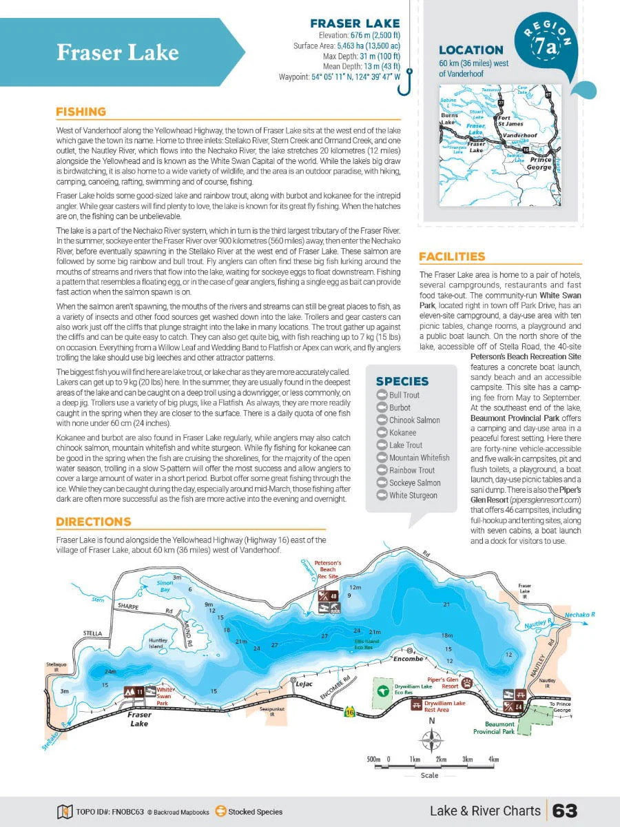 Northern BC Fishing Charts 978-1-989175-17-0