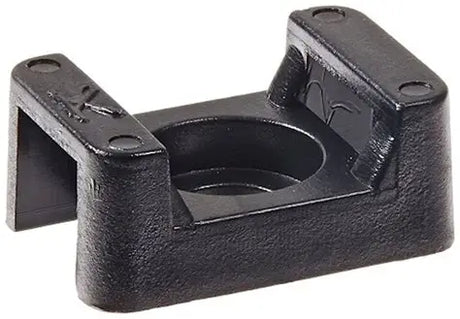 Vertex Cable Tie Saddle Mount #10 Black