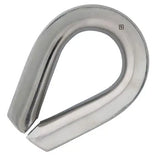 Northwest Heavy-Duty Stainless Steel Wire Rope Thimble - 3/8"