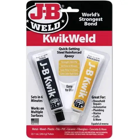 JB-Weld 8276 KwikWeld™ Twin Tube Epoxy – 2 oz