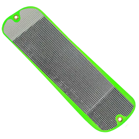 O'ki Lil' Shooter Flasher - Green Silver Embossed OLS-20SILEMB