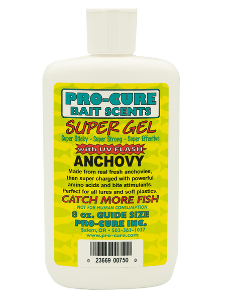 Pro-Cure Super Gel with UV Flash - Anchovy - 2oz