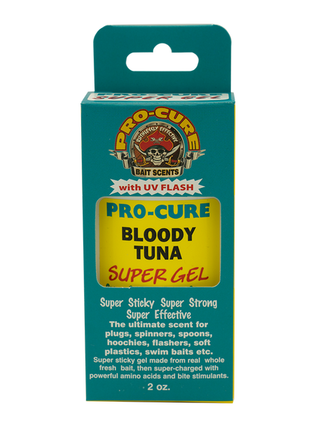 Pro-Cure Super Gel with UV Flash - Bloody Tuna - 8oz Guide Size