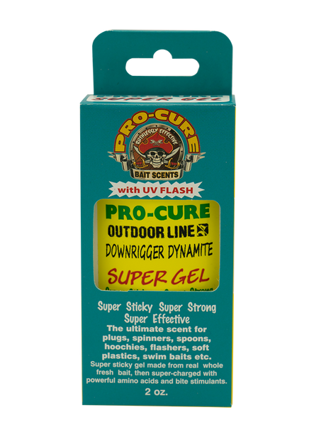 Pro-Cure Super Gel with UV Flash - Downrigger Dynamite - 8oz Guide Size