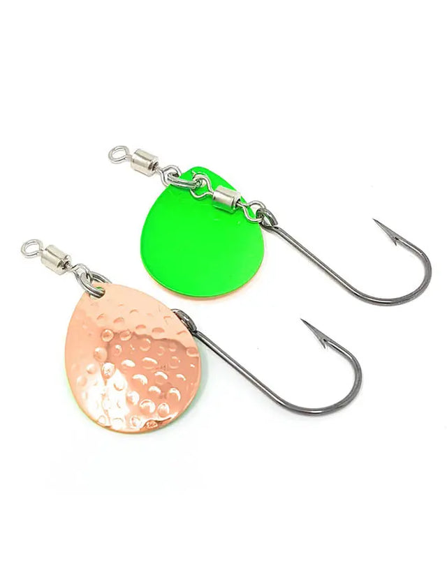 Prime Lures Colorado Blades #4 - Copper Green