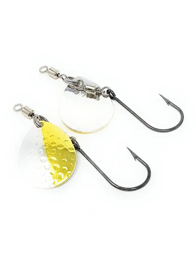 Prime Lures Colorado Blades #4 - Silver Brass
